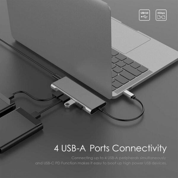 ⁦موزع منافذ USB Quantum Vsquare⁩ - الصورة ⁦2⁩